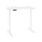 Bestar Bestar Viva 48W x 24D Electric Standing Desk in white 19857-000017 - alternate 1